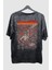 Oversize Chainsaw Man V3 Sırt Baskılı Yıkamalı T-Shirt, Unisex Anime Baskılı Vintage Tişört 2