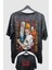 Oversize Chainsaw Man Pochita Denji Sırt Baskılı Yıkamalı T-Shirt,unisex Anime Baskılı Retro Tişört 1