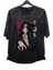 Oversize Akatsuki Uchiha Itachi Baskılı Yıkamalı T-Shirt, Unisex Anime Baskılı Retro Tişört 1