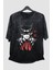 Oversize Sabo One Piece Manga Baskılı Yıkamalı T-Shirt, Unisex Anime Baskılı Eskitme Tişört 1