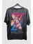 Oversize Hunter x Hunter Hisoka Sırt Baskılı Yıkamalı T-Shirt, Unisex Anime Baskılı Retro Tişört 2