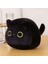 Runjing Kedi Peluş Çocuk Peluş Hayvan Oyuncak Peluş Yastık Bulanık Hayvan Ev Dekorasyon Hayvan Peluş Pet Peluche Siyah Kedi Doldurulmuş Oyuncaklar (9 Cm, Siyah) (Yurt Dışından) 1