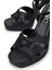 Kadın Tekstil Siyah Saten Topuklu Sandalet 828 8261 Bn Sndlt Y24 Sıyah Saten 4