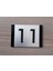 Dekoratif Apartman Kapı Numarası Pleksi-11 1