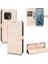 Oneplus 10 Için Kılıf Pro 5g Manyetik Toka Geometrik Desen Deri Cüzdan (Yurt Dışından) 5