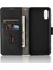 Samsung Galaxy A02/M02 Kart Ekleme Deri Folio Flip Case Için Kılıf (Yurt Dışından) 4