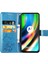 Motorola Moto G9 Artı Dört Yapraklı Yonca Flip Kapak Kılıf (Yurt Dışından) 3