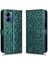 Motorola Moto G14 4g Geometrik Desen Manyetik Toka Deri Kılıf (Yurt Dışından) 1
