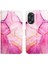 Oppo A38 4g Kickstand Mermer Desen Pu Deri Cüzdan Için Kılıf (Yurt Dışından) 3