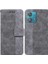 Motorola Kenar 40 Neo Flip Folio Cüzdan Kapak Için Kılıf Geometrik Kabartmalı (Yurt Dışından) 1