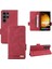 Kart Tutucu Kickstand Kart Folio ile Samsung Galaxy S24 Ultra Için Kılıf (Yurt Dışından) 1