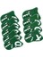 9 Golf Kulübü Headcovers Golf Kapakları Set Sayı Etiketleri Şil (Yurt Dışından) 5