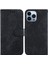 Iphone 15 Için Kılıf Pro Max Flip Folio Cüzdan Kılıf Kart Cep Kabartmalı (Yurt Dışından) 1