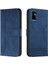 Zte Blade A71 Flip Folio Cüzdan Kart Yuvaları Için Telefon Kılıfı Kapak El Kayışı (Yurt Dışından) 1