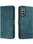 Samsung Galaxy S21 Için Telefon Kılıfı Pu Deri Manyetik Kapatma Flip Folio (Yurt Dışından) 5