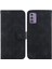 Nokia G42 Için Telefon Kılıfı Pu Deri Kickstand Çift 8 Kabartmalı Cüzdan (Yurt Dışından) 1