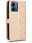 Motorola Moto G14 4g Geometrik Desen Manyetik Toka Deri Kılıf (Yurt Dışından) 4