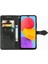 Samsung M13 4g Flip Kapak Için Kılıf Zarif Desen Deri Kılıf Basit (Yurt Dışından) 5