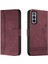 Telefon Kılıfı Için Samsung Galaxy S21 Fe El Kayışı Flip Folio Cüzdan Kart Pu (Yurt Dışından) 1
