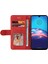 Motorola Moto E 2020 Kart Yuvası Standı Pu ile Iki Renkli Dikiş (Yurt Dışından) 1