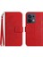 Oppo Case 8 5g Için Lüks Pu Deri Kısa Kayış Flip Cüzdan Telefon Kılıfı (Yurt Dışından) 1