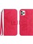 Kart Yuvaları Tutucu Kabartmalı iphone 11 Pro Lüks Pu Deri Kılıf (Yurt Dışından) 1