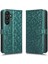 Samsung Galaxy A34 5g Için Geometrik Desen Manyetik Toka Deri (Yurt Dışından) 5