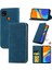 Redmi 9c Darbeye Dayanıklı Basit Iş Cüzdan Kapak Çevirin Deri (Yurt Dışından) 1