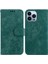 Iphone 15 Için Kılıf Pro Max Flip Folio Cüzdan Kılıf Kart Cep Kabartmalı (Yurt Dışından) 1