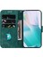 Iphone 15 Için Kılıf Pro Max Flip Folio Cüzdan Kılıf Kart Cep Kabartmalı (Yurt Dışından) 5