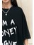 Collection Money Magnet Siyah Oversize T-Shirt 5