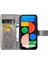 Google Pixel 5 Için Kılıf Zarif Iş Kapak Kapak Dört Yapraklı Yonca (Yurt Dışından) 2