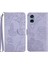 Sony Xperia 5 V Için Kılıf Darbeye Deri Kılıf Bilek Kayışı ile Pu Flip (Yurt Dışından) 1