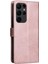 Samsung Galaxy S23 Ultra Klasik Düz Renk Iş Cüzdan Için Flip Case (Yurt Dışından) 5