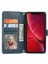 Iphone Xr Kart Tutucu Kickstand Manyetik Kapatma Anti Pu Için Flip Case (Yurt Dışından) 5