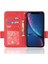 Iphone Xr Için Kılıf Manyetik Kart Yuvaları Tutucu Yan Toka Cüzdan Pu Deri (Yurt Dışından) 5