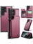 Samsung Galaxy S22 Ultra Kickstand Ince Darbeye Dayanıklı Caseme Cüzdan Kılıf (Yurt Dışından) 1