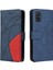 Samsung Galaxy A51 5g Iki Renkli Dikiş Kickstand Koruyucu Pu (Yurt Dışından) 1