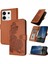 Xiaomi Redmi Için Not 13 Pro 4g Kickstand Koruyucu Pu Deri Flip Case (Yurt Dışından) 1