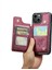 IPhone 14 Için Caseme Cüzdan Durumda Pu Deri Kickstand Ince Darbeye (Yurt Dışından) 3