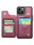 IPhone 14 Için Caseme Cüzdan Durumda Pu Deri Kickstand Ince Darbeye (Yurt Dışından) 5