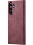 Samsung Galaxy S24 Artı Manyetik Kapatma Darbeye Vintage Için Flip Case (Yurt Dışından) 4