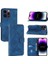 Iphone 14 Için Filp Durumda Pro Max Kickstand Anti Scratch Pu Deri Kayış (Yurt Dışından) 1