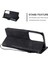 Samsung Galaxy S21 Ultra Darbeye Pu Deri Manyetik Kart Flip Case (Yurt Dışından) 5