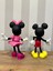 Iki Cadı Tasarım, Mickey Mouse ve Minnie Mouse Ikili Set Hediyelik Dekoratif Obje 3