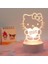 Kawaii Hello Kitty Tasarım Usbli LED Işık 1