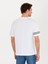Erkek Beyaz Bisiklet Yaka Oversize T-Shirt 50266514-VR013 5