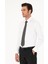 Erkek Beyaz Slim Fit Pamuk Karışımlı Gömlek 50284433-VR013 1