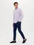 Erkek Lacivert Slim Fit Kanvas Pantolon 50267461-VR033 3