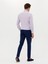 Erkek Lacivert Slim Fit Kanvas Pantolon 50267461-VR033 4